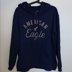 American Eagle Side Slit Cozy Hoodie